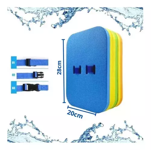 Cinturón De Natación Flotador De Espalda Ajustable Para Niños-1