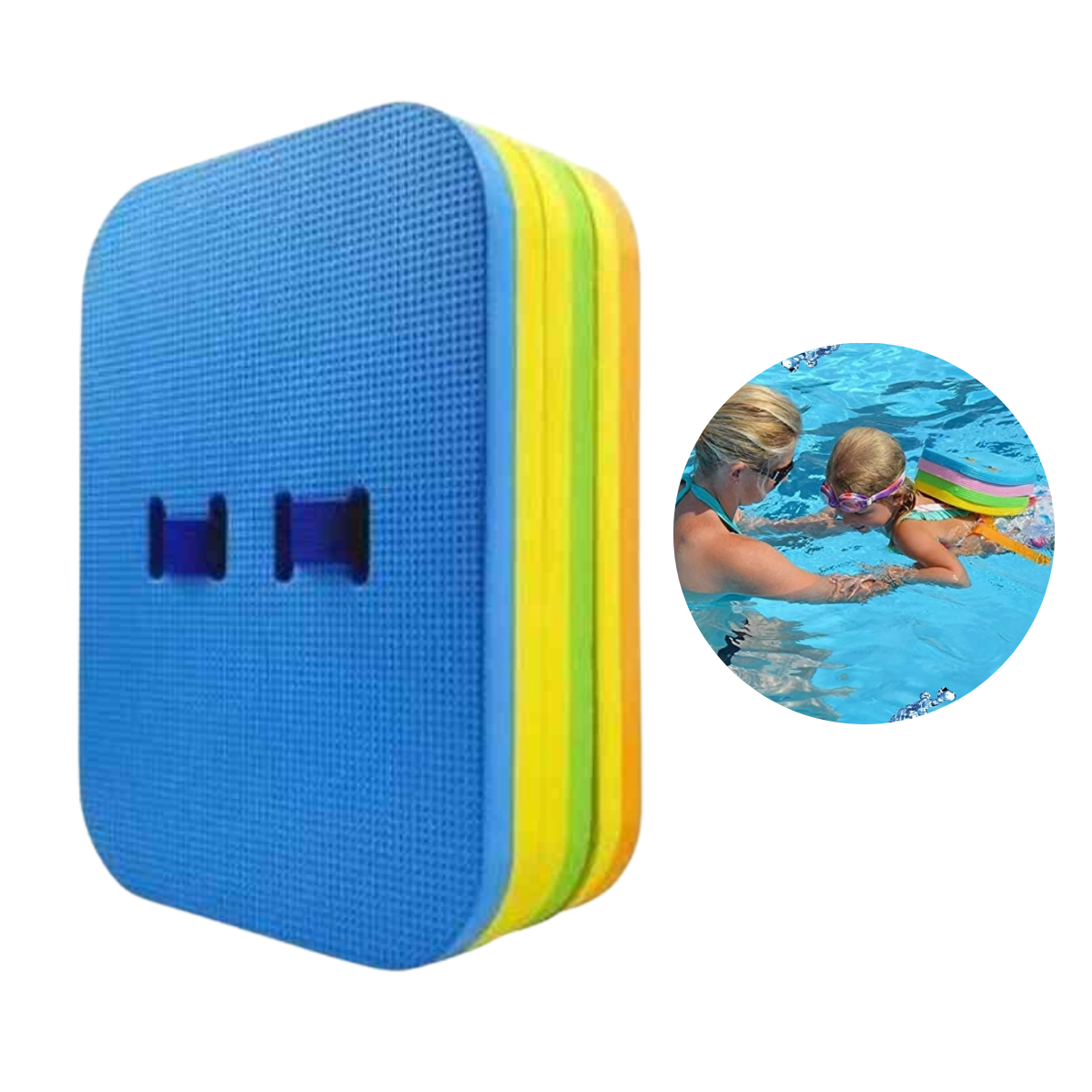 Cinturón De Natación Flotador De Espalda Ajustable Para Niños-0