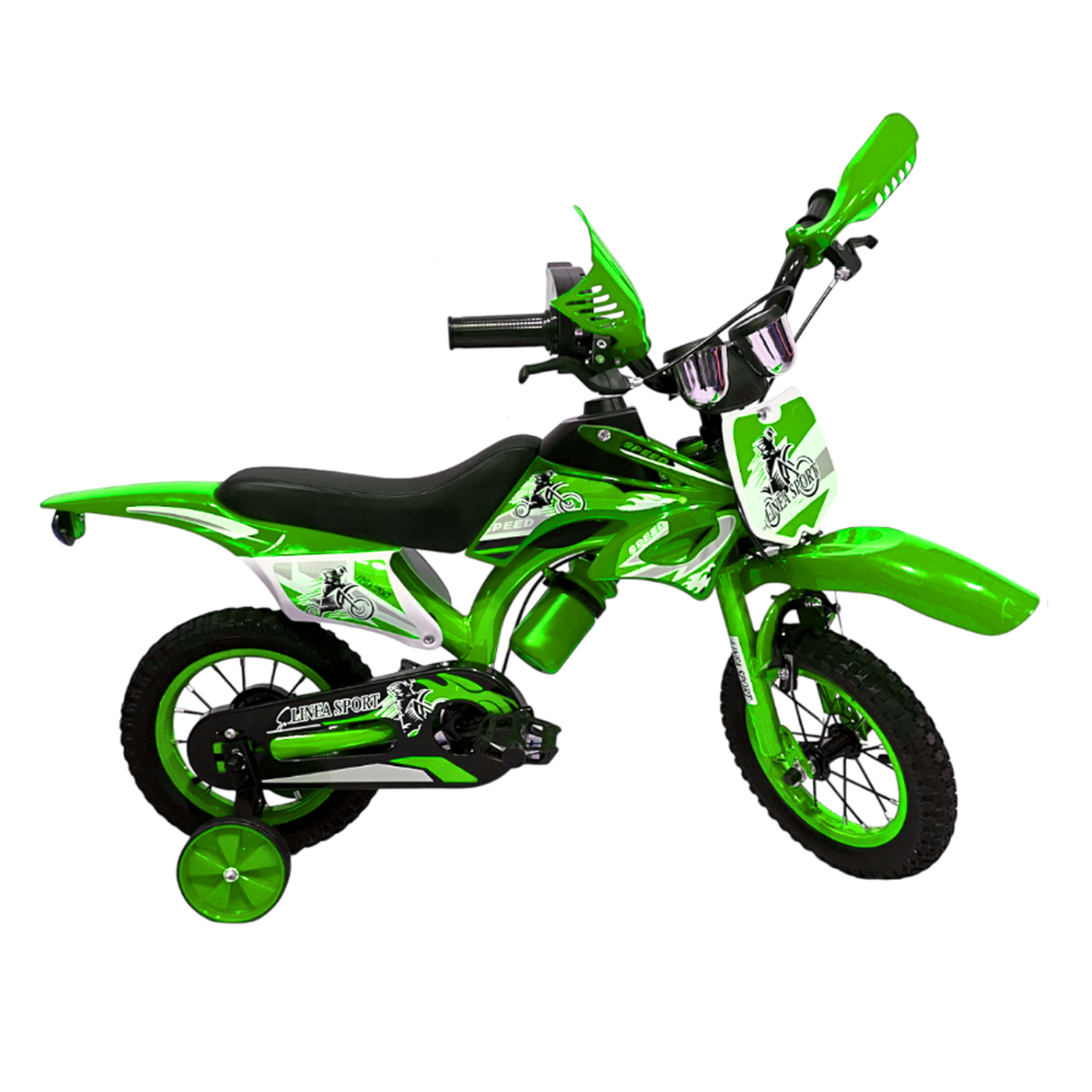 Bicicleta Bicimoto Aro 12 Niños Y Niñas-0