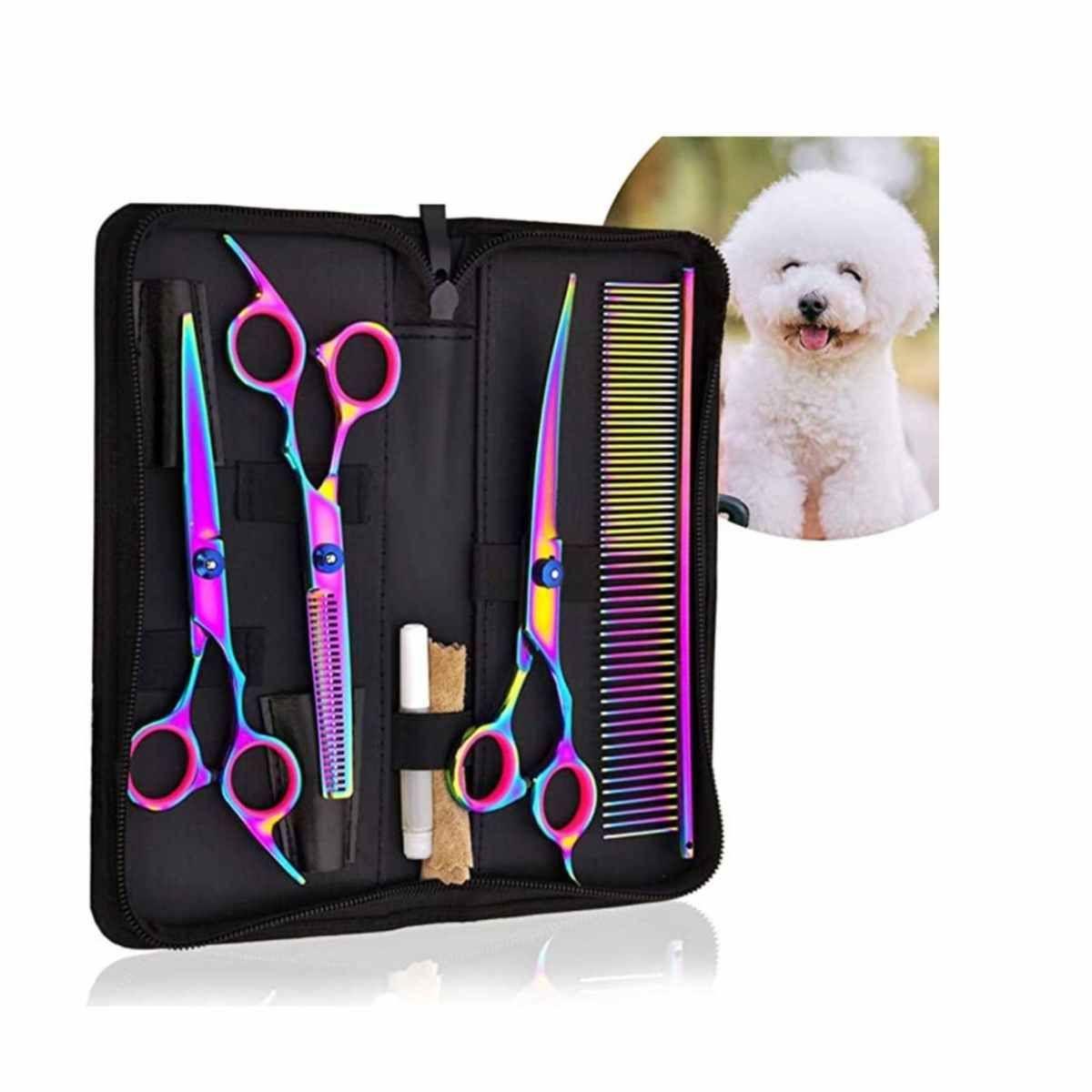 Tijeras Profesionales Para Corte De Pelo Mascotas-0