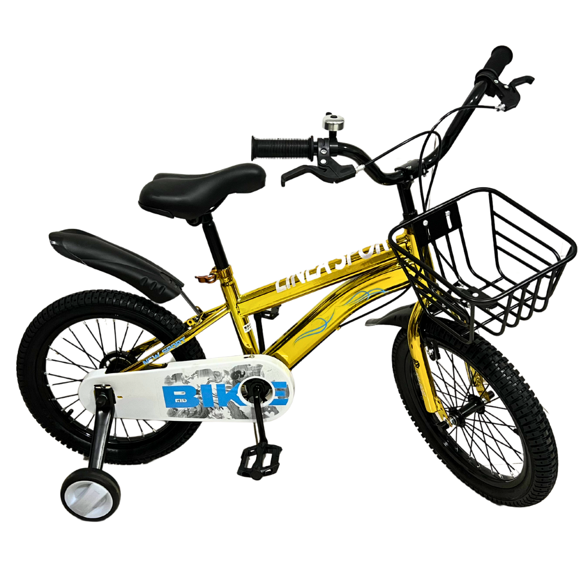 Bicicleta para niños aro 16" con Canasto Colores Metalizados-0