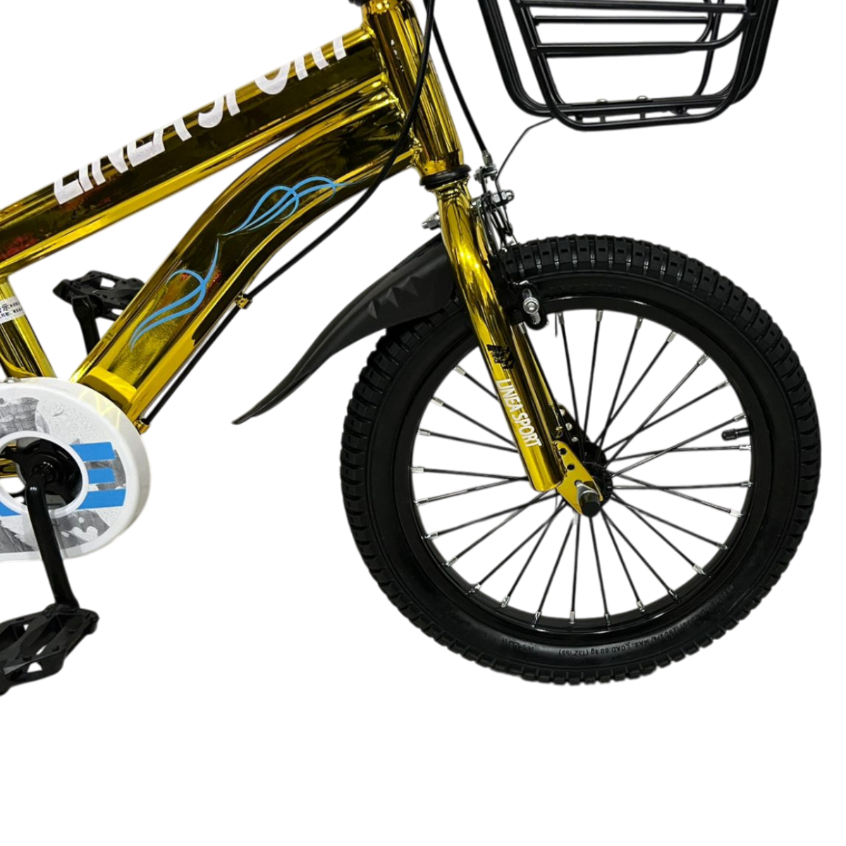 Bicicleta para niños aro 16" con Canasto Colores Metalizados-6
