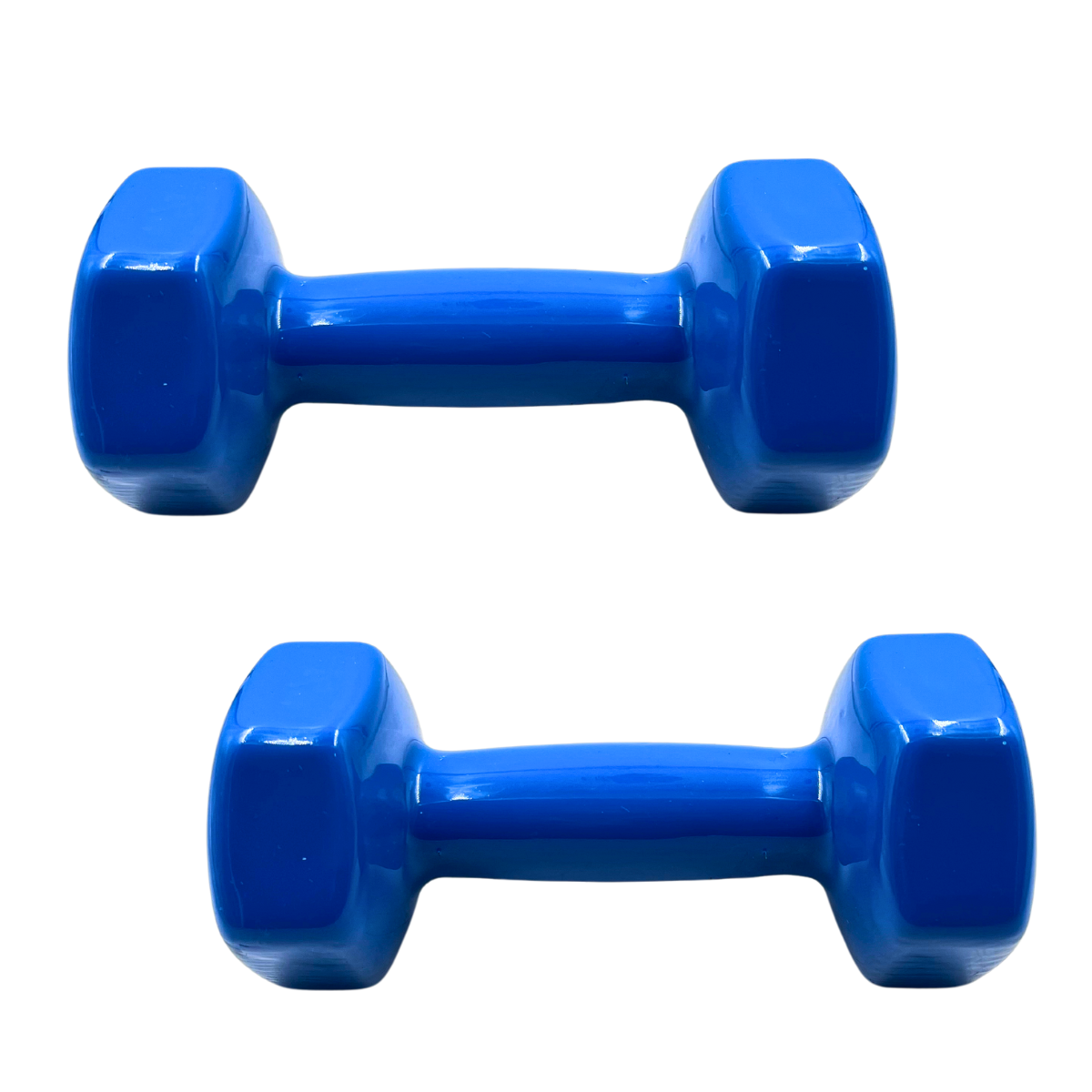 Par De Mancuernas Hexagonales De Vinilo 5kg C/u (total 10kg)-2