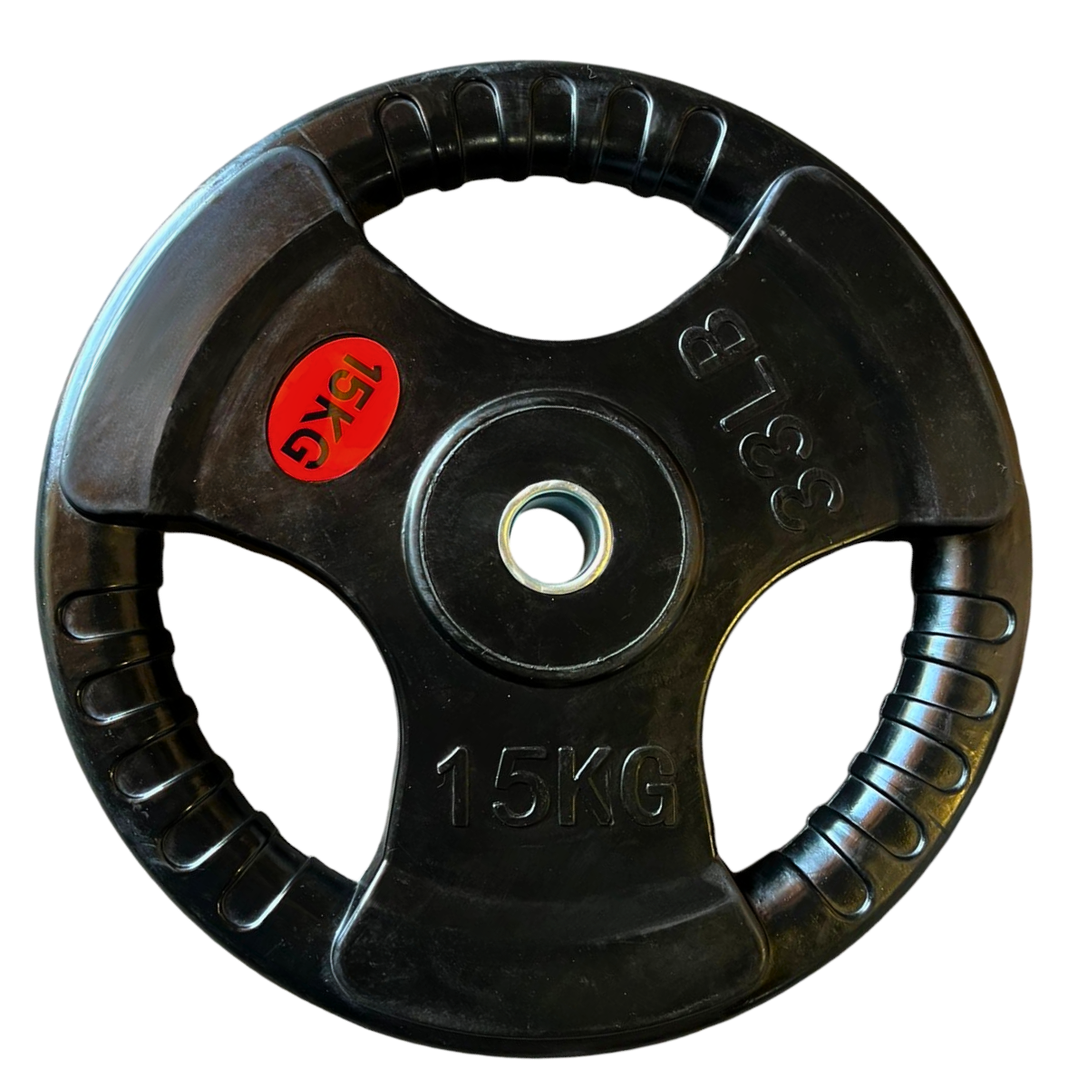 Disco Pre-Olímpico De 15 Kg Con Agarres Unidad -0