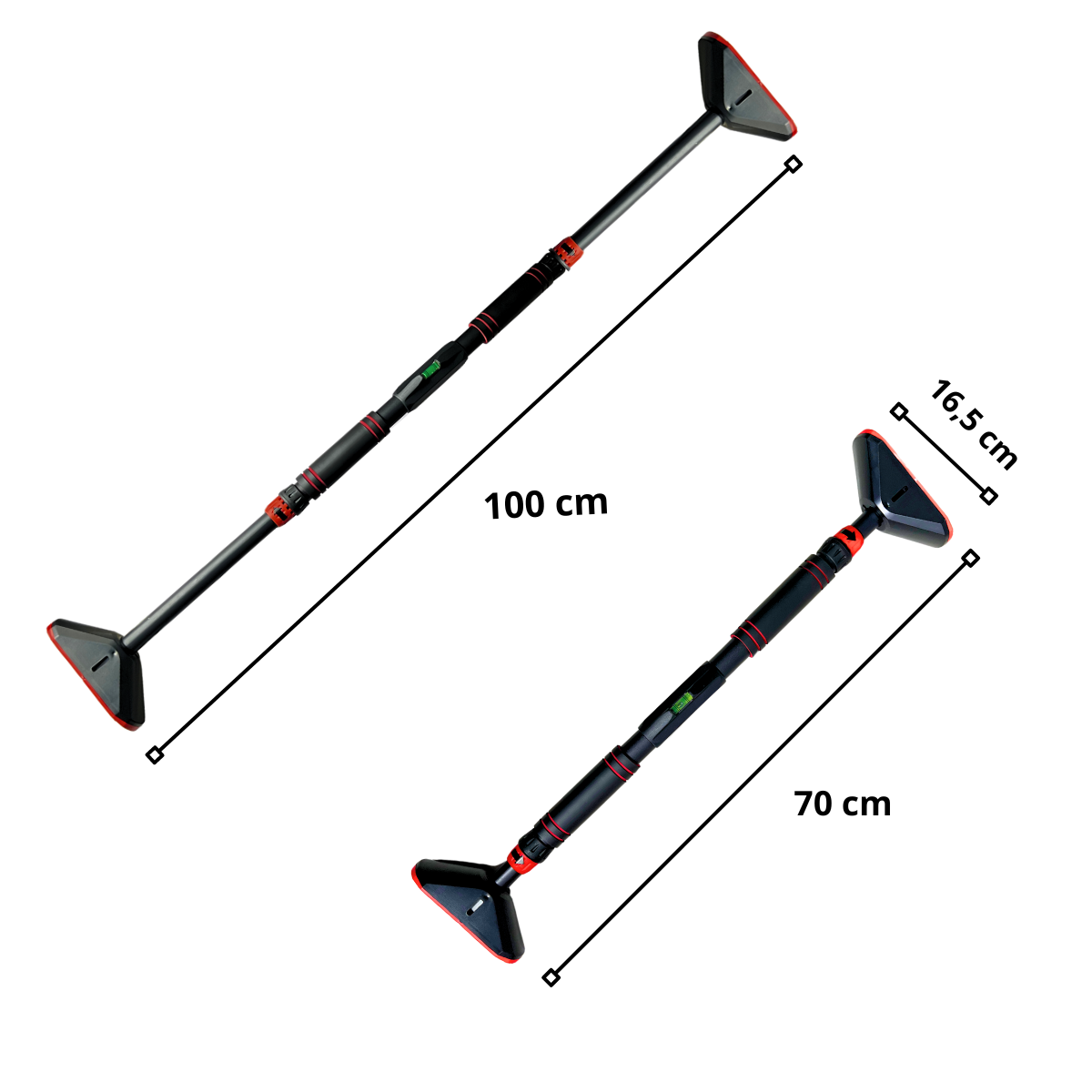 Barra Ajustable Para Puerta Dominadas Y Flexiones-2