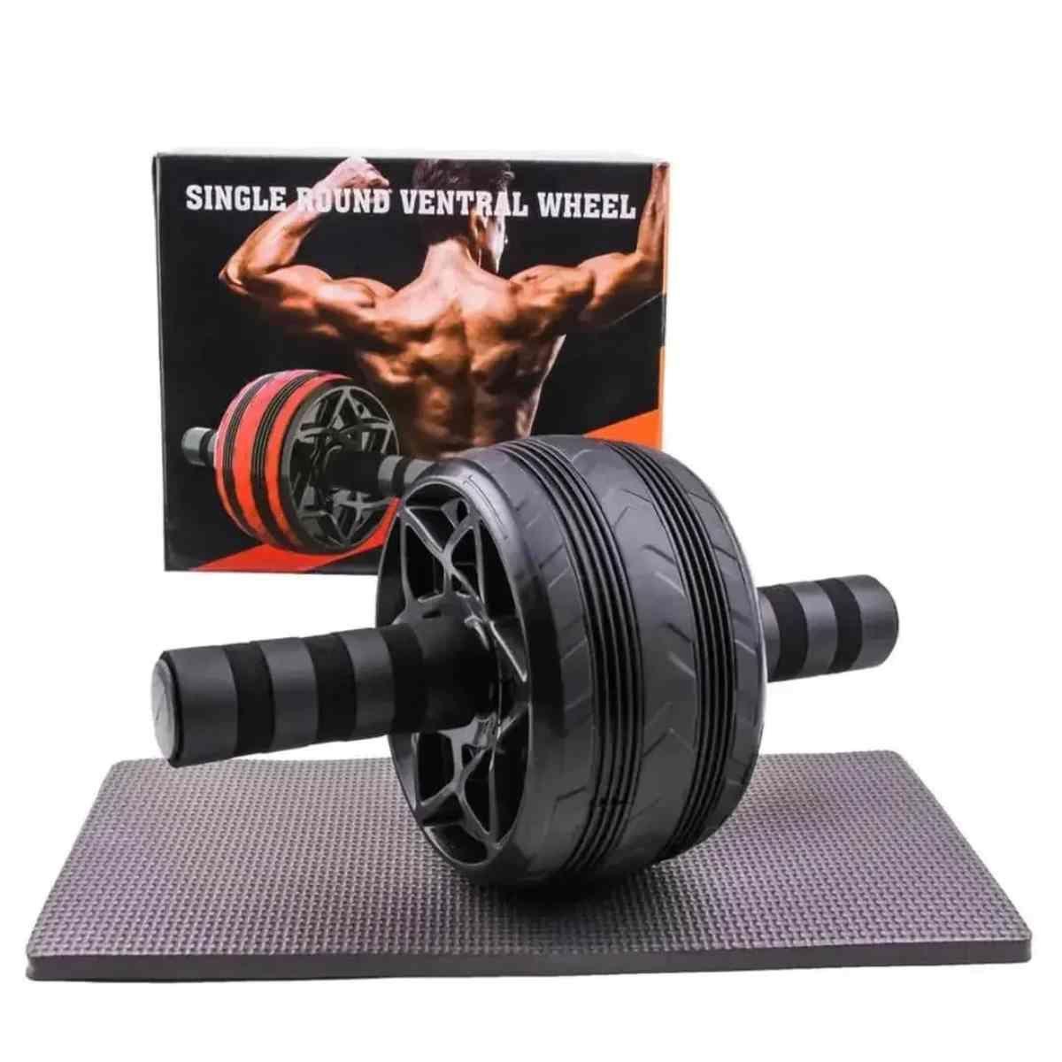 Rueda De Abdominal+colchoneta De Rodilla.-0