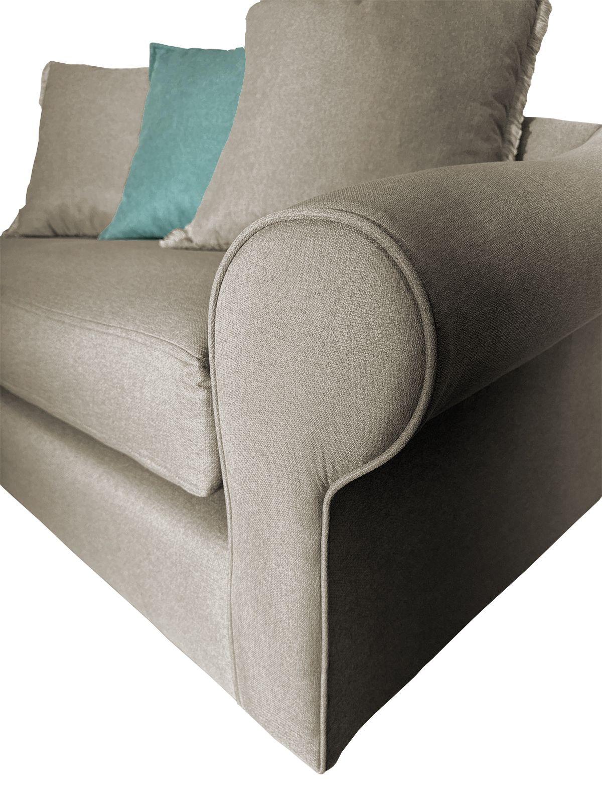 SOFÁ PRAT CHENILLE BEIGE 3 CUERPOS -5