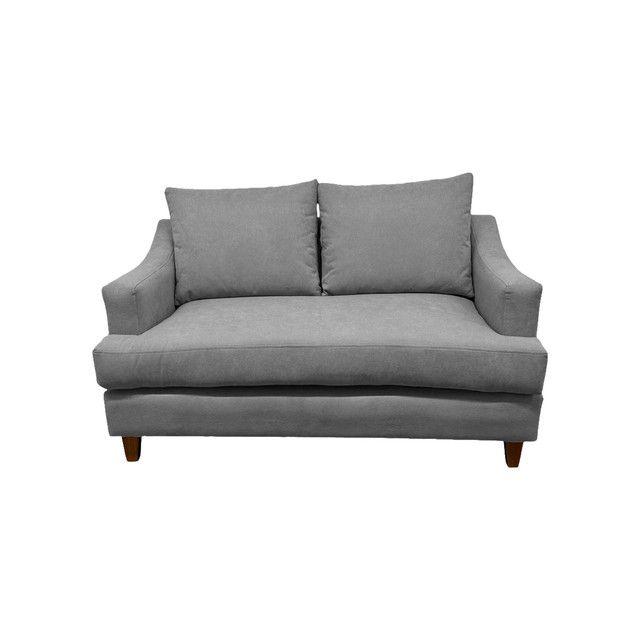 SOFÁ MISTRAL CHENILLE GRIS 2 CUERPOS -0