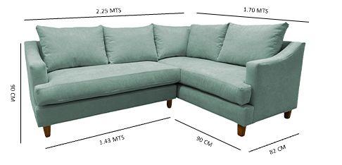 SECCIONAL MISTRAL DERECHO CHENILLE VERDE MENTA -3