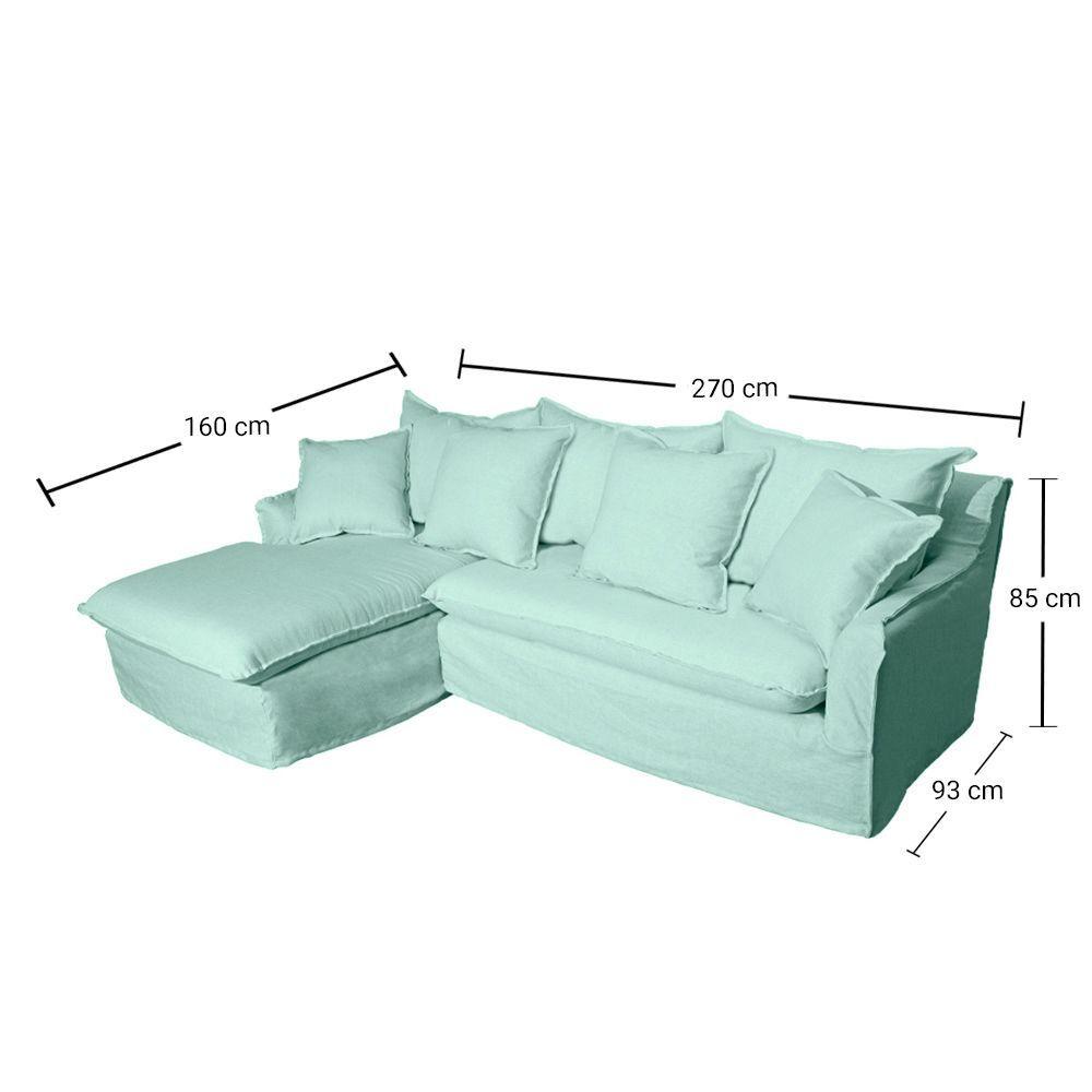 Seccional Palena Chenille Agua 3C-2