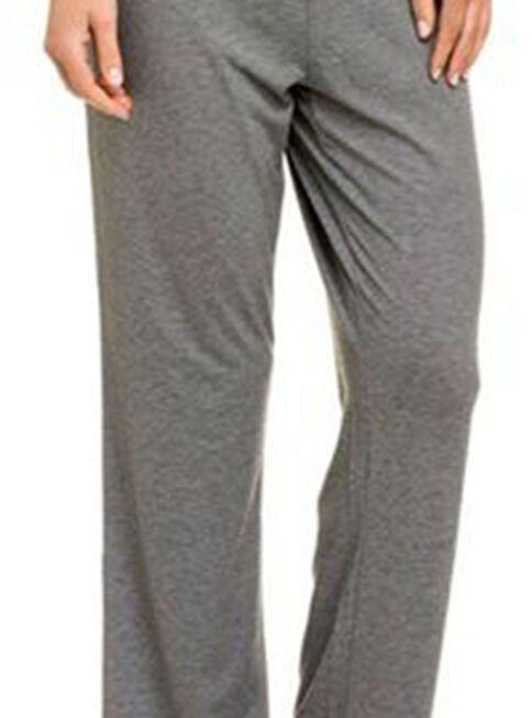 Pijama Hope Listado Gris Gris Mujer-3