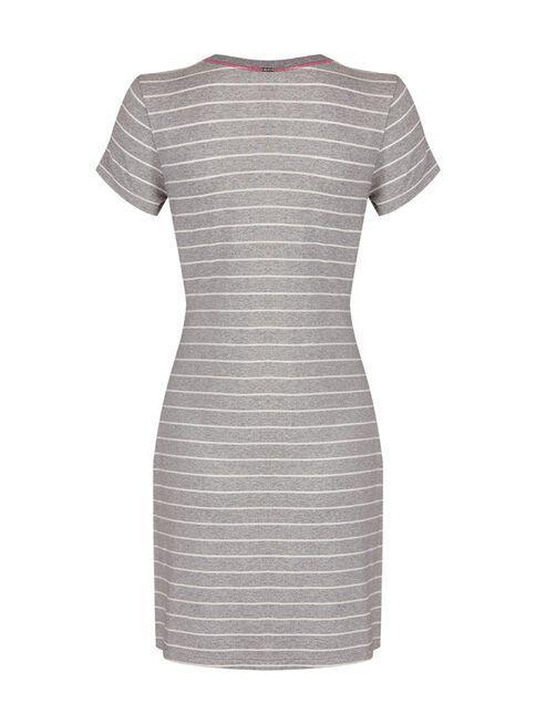 Camisa Hope Listada Gris-1