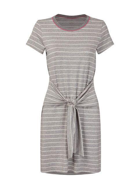 Camisa Hope Listada Gris-0