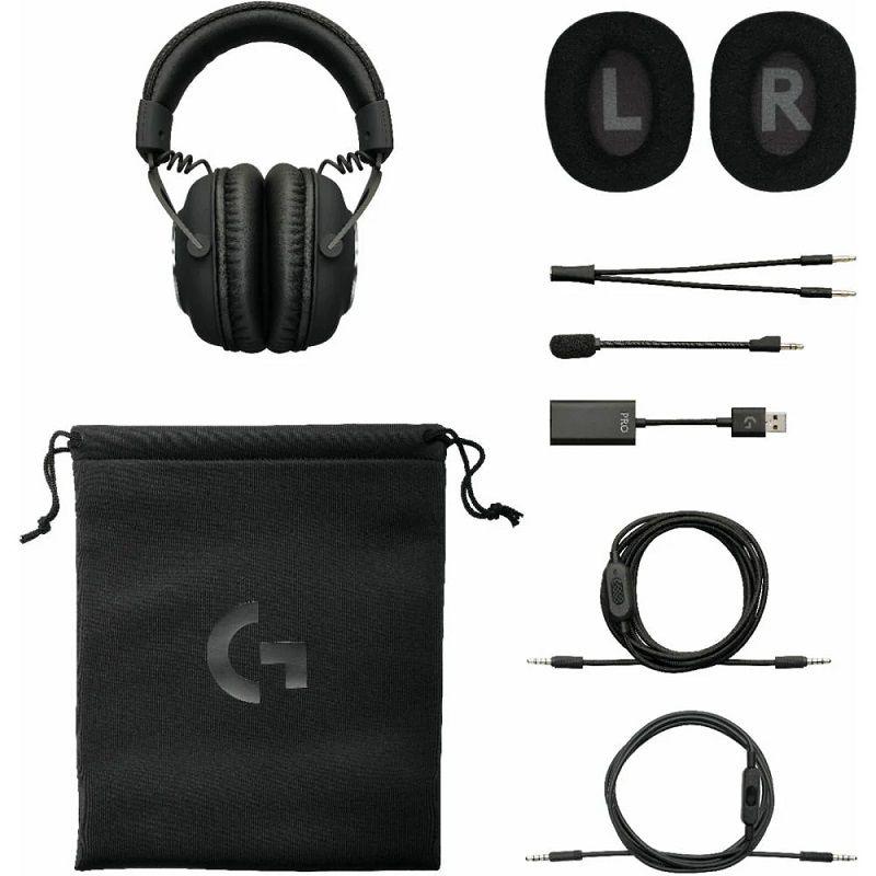 Audifonos Logitech Pro X con Microfono Para Juegos Blue Vo!ce Negro-1