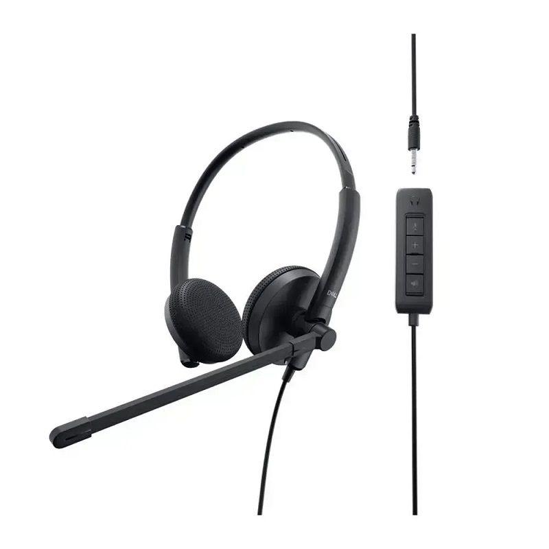 Audifonos Dell WH1022 Alámbricos USB con Micrófono cable 1.5Mt Negro-0