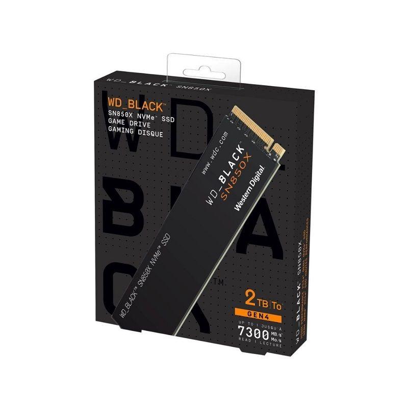 Unidad SSD Western Digital Black SN850x 2Tb M.2 L7300MBs E6600MBs-1