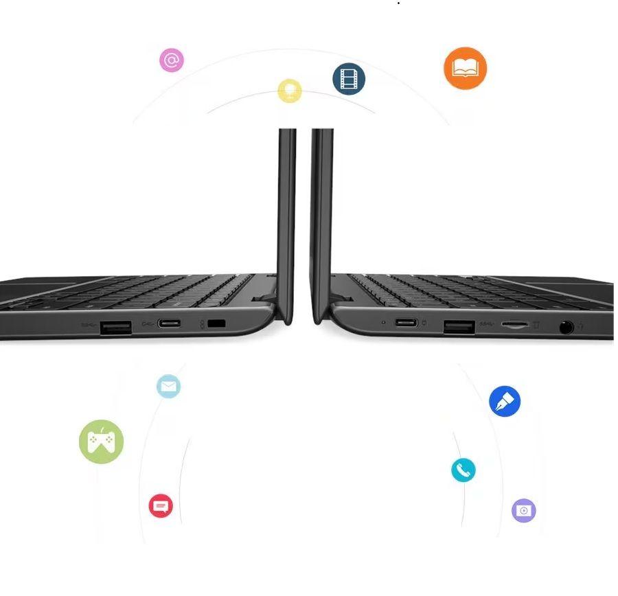 Notebook Lenovo ChromeBook 300e G2 N4120 8Gb 64Gb SSD Tactil (Reaco)-2