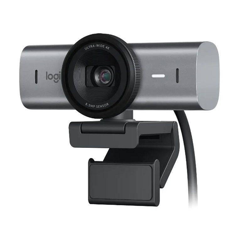 Camara Web Logitech MX Brio 4K 8.5MP Micrófono USB-C Gris-0