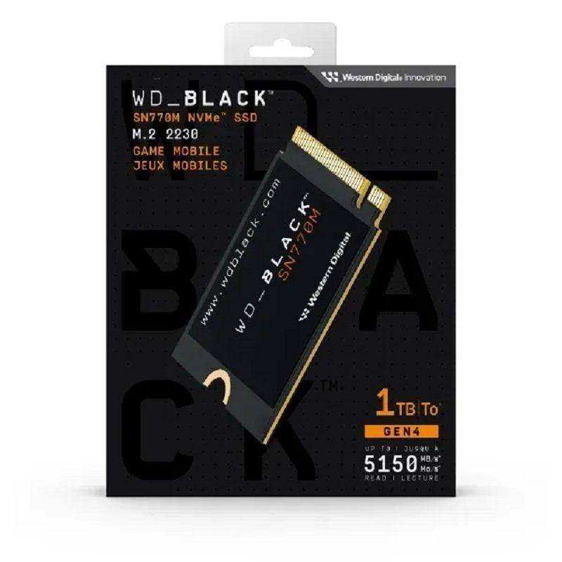 Unidad SSD Western Digital Black SN770M 1Tb M.2 Lec5000mbs Esc4000mb-1