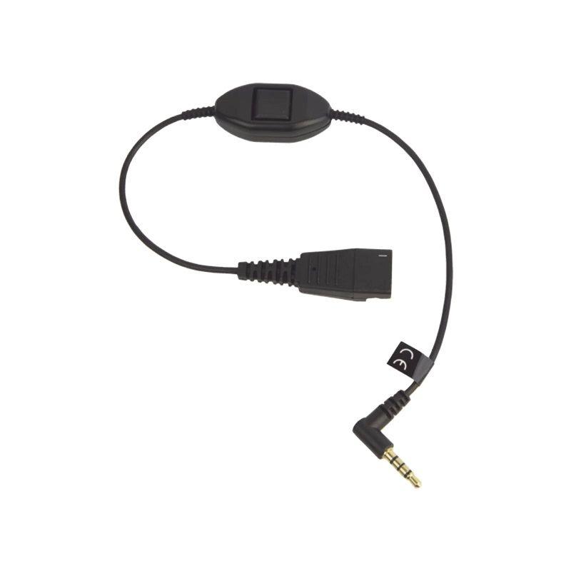 Adaptador Jabra Qd A 3.5mm Con Boton Contestar Colgar Para Audifonos-0