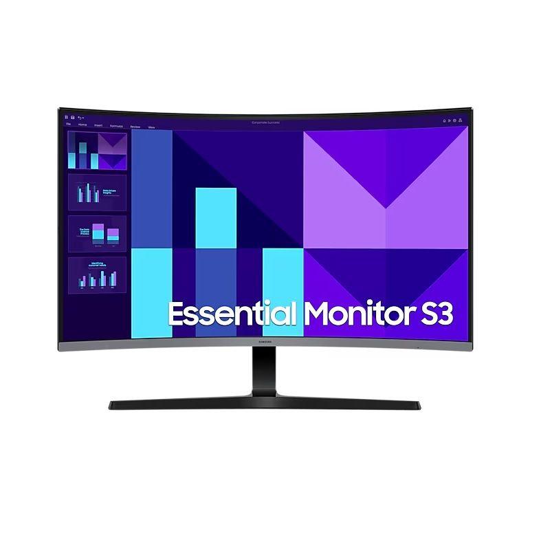 Monitor Samsung Essential S3 32" 1920x1080 HDMI - VGA Curvo 100Hz-0