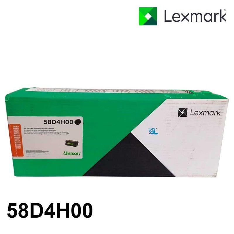 Cartucho de Tóner Lexmark 58D4H00 pág. 15.000 Negro-0