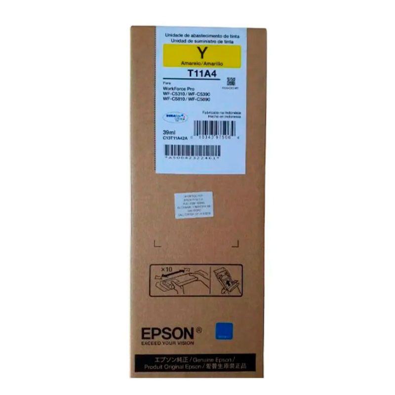Bolsa de Tinta Epson T11A1 39ml pág. 5.000 Amarillo T11A420-AL-1