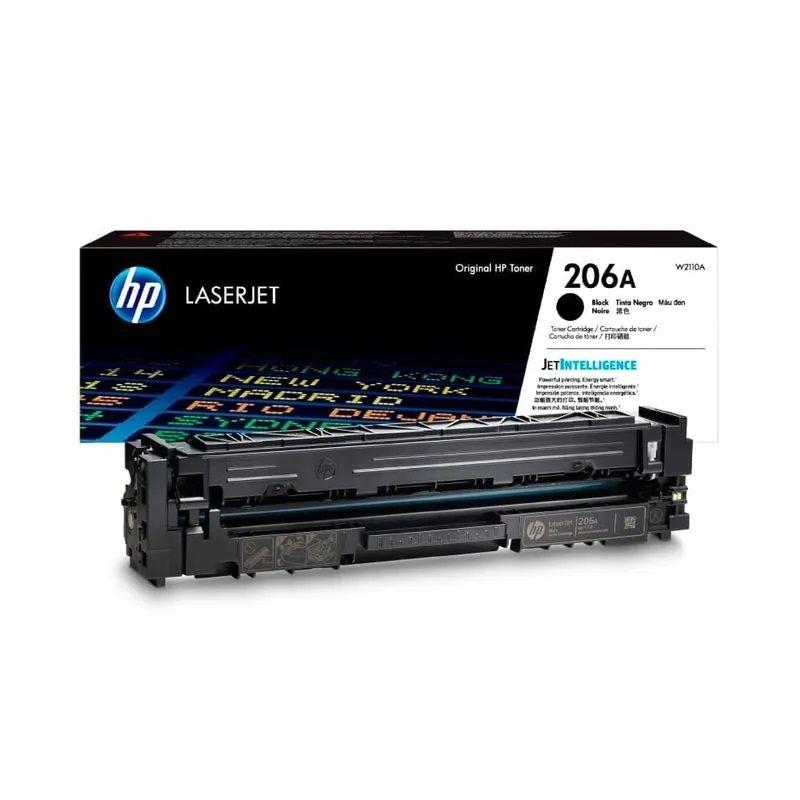 Cartucho de Tóner HP 206A pág. 1.350 Negro W2110A-1