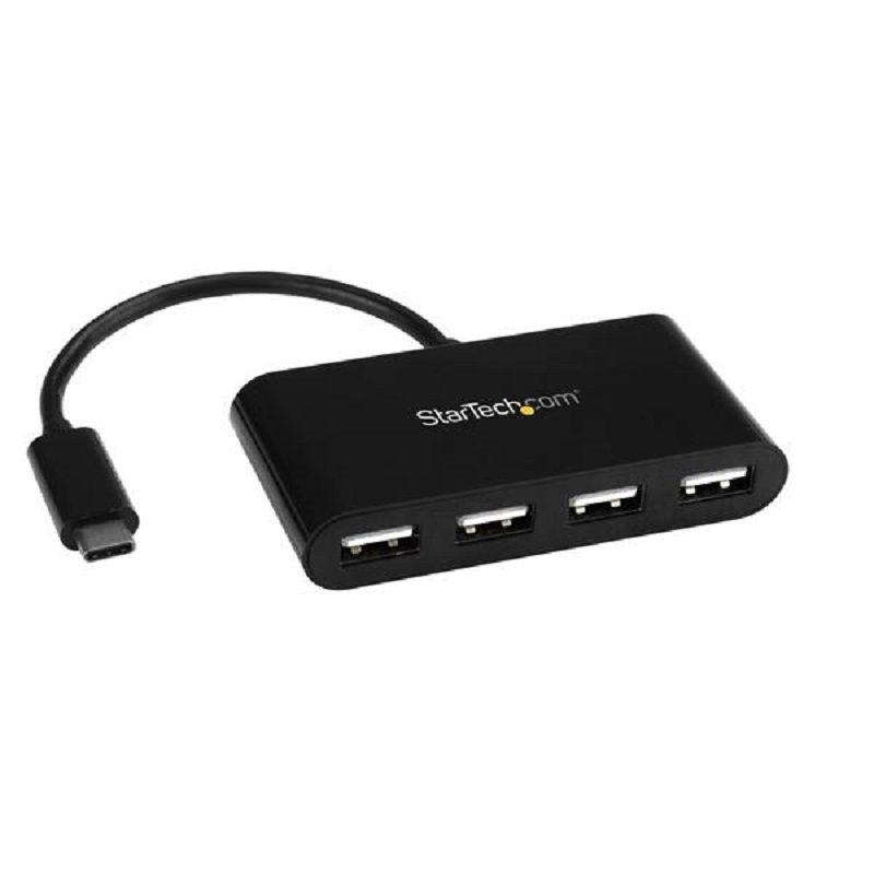 Adaptador Startech Hub USB-C a USB-A 4 Puetos-0