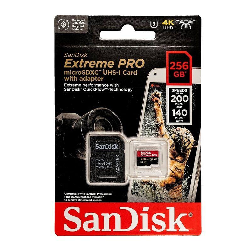 Memoria MicroSD SanDisk Extreme Pro 256Gb UHS-I-1