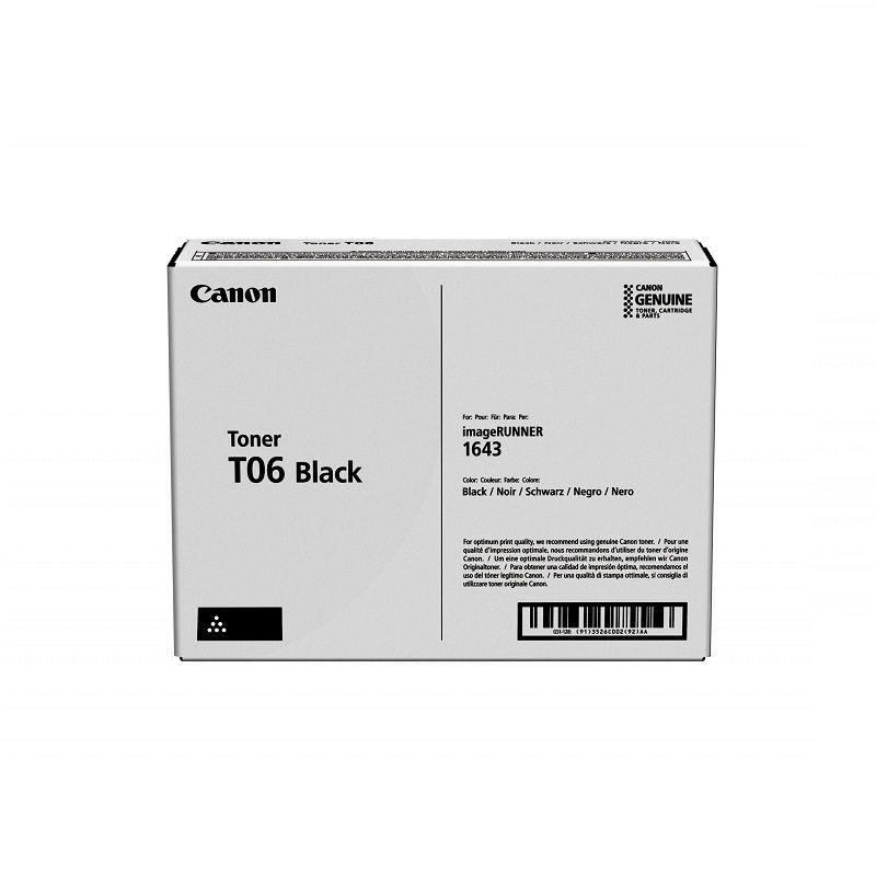 Cartucho de Tóner Canon T06 pág. 20.500 Negro 3526C001-0