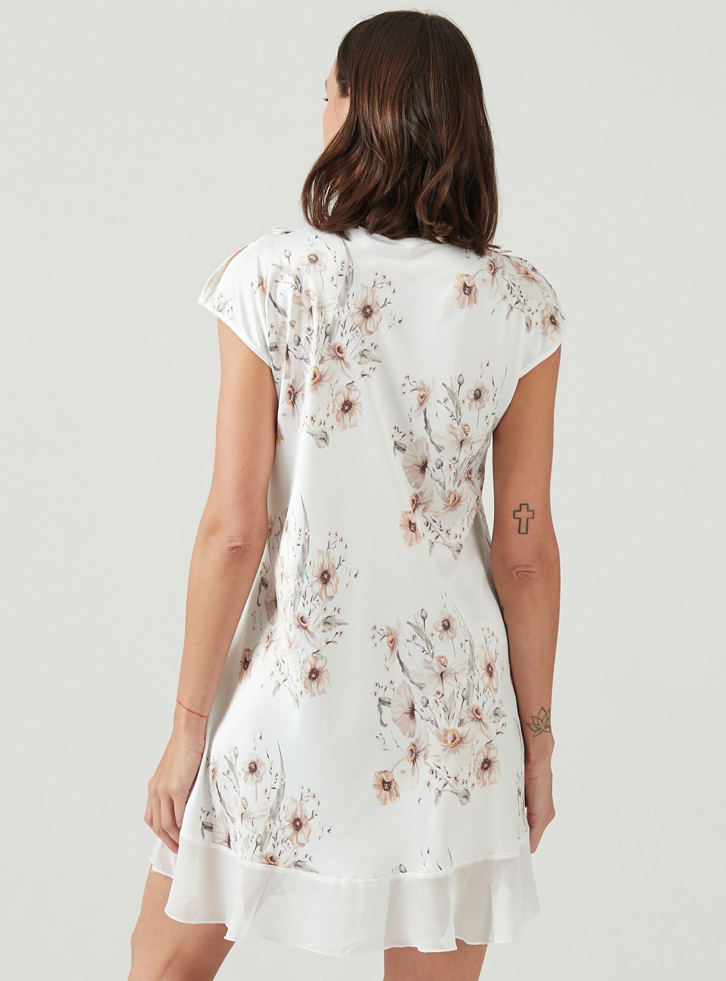 Camisa de Dormir Sesgo Ivory-1