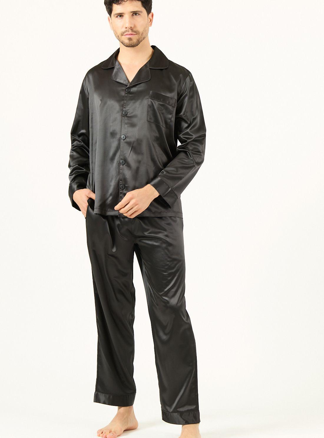 Pijama de Hombre Savoy Negro-0