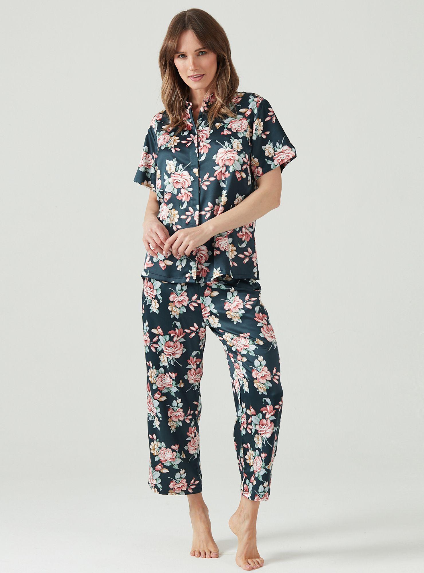 Pijama de Mujer Mao Azul Estampado-0