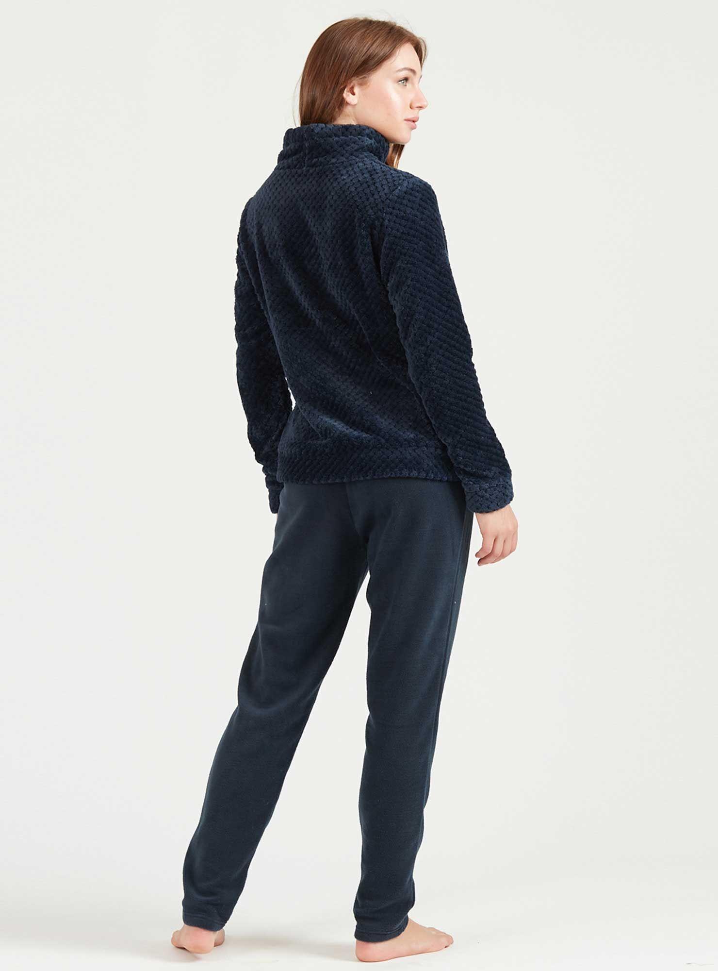 Pijama de mujer Isabela Azul-2