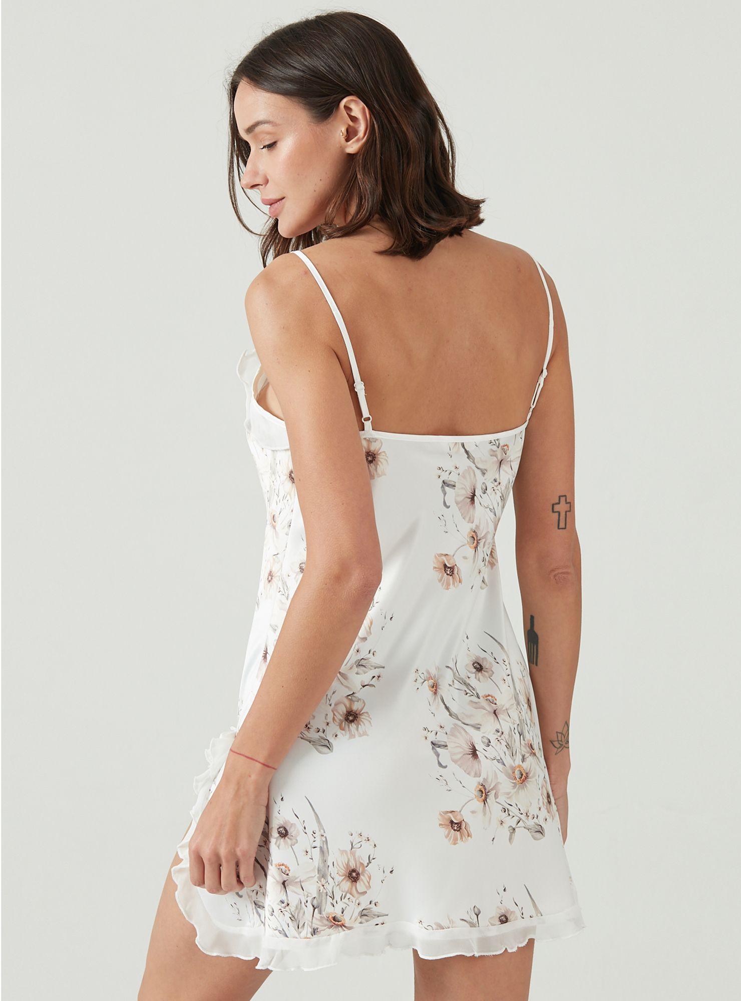 Camisa de Dormir Mini Vuelo Ivory-1