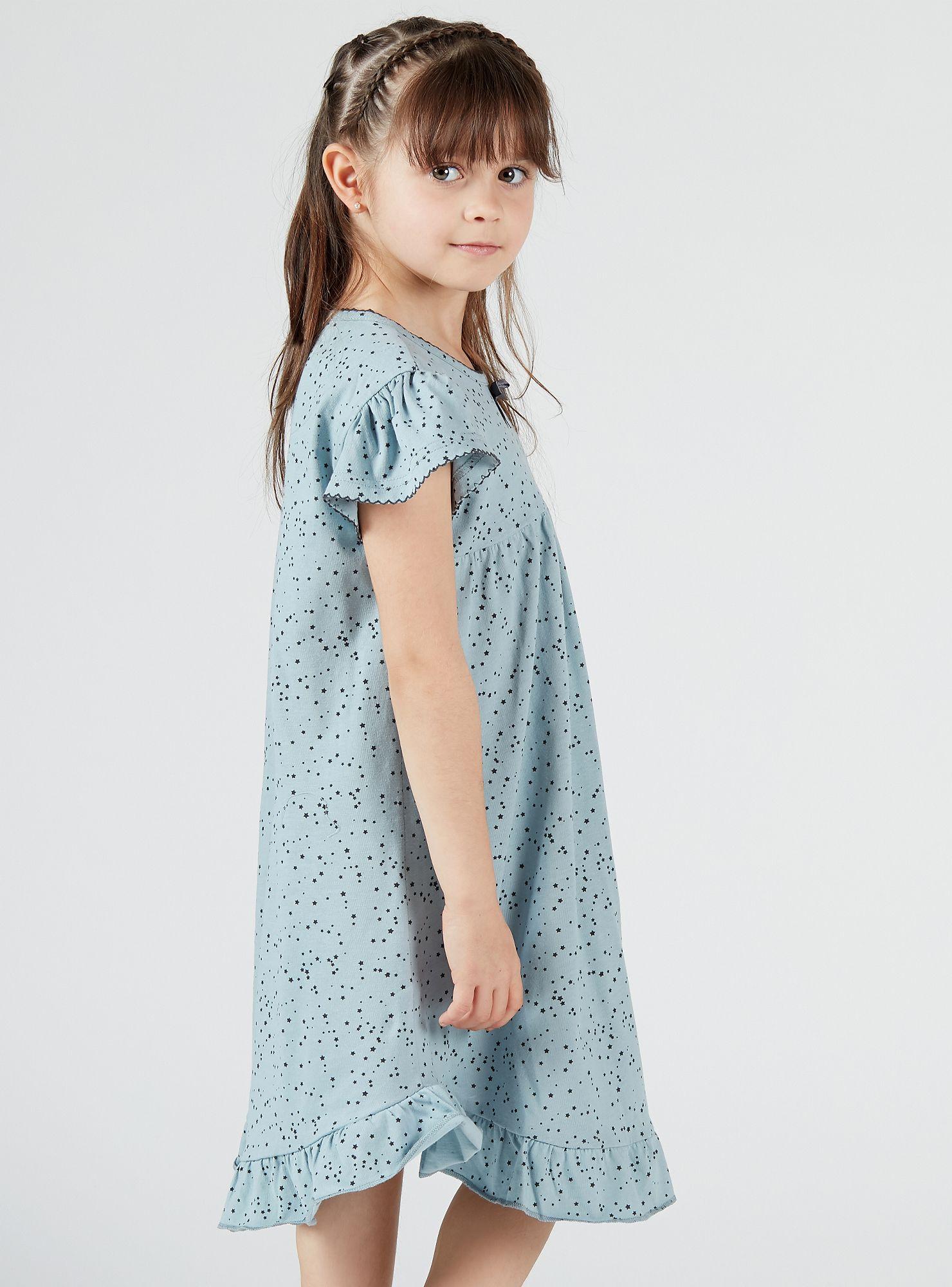 Camisa Baby Paz Niña Celeste-1