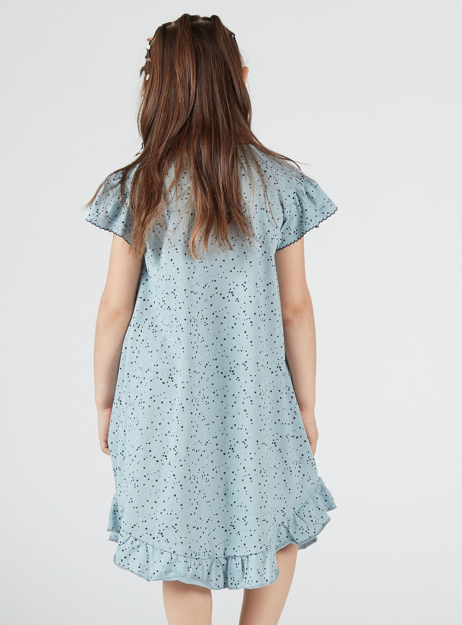 Camisa Baby Paz Niña Celeste-2