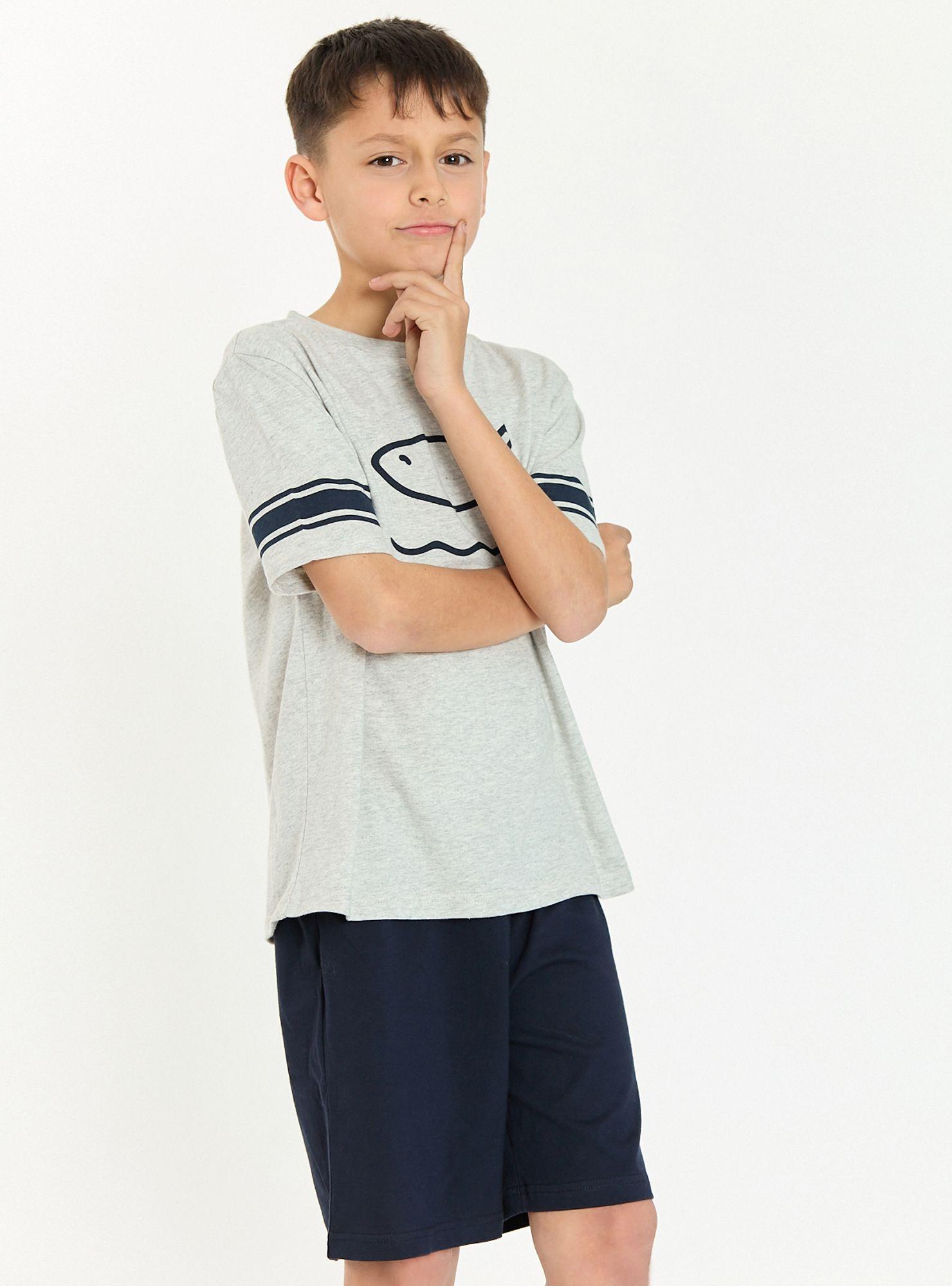Pijama Tomy Gris-1