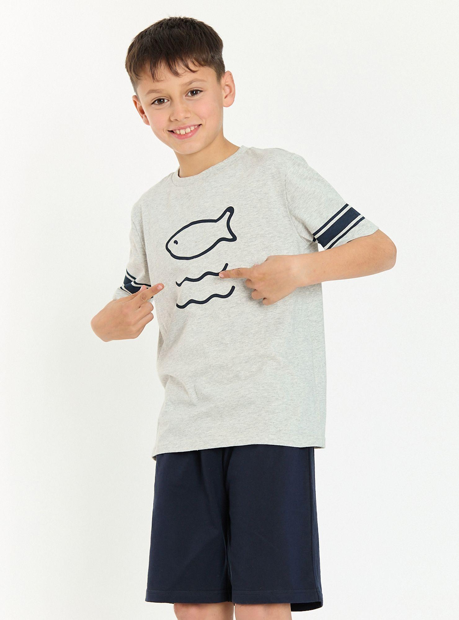Pijama Tomy Gris-3
