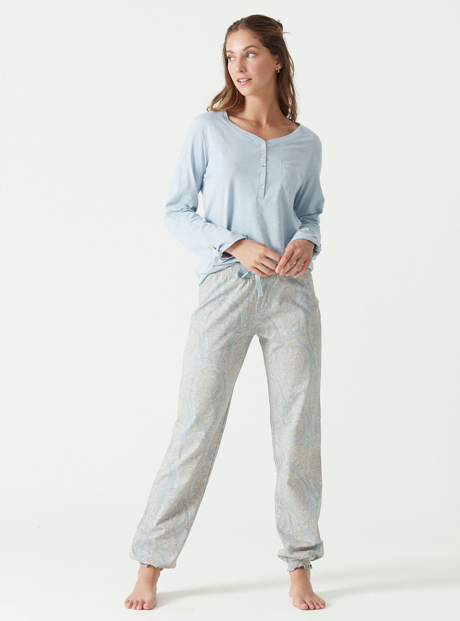 Pijama Laura Azul-0