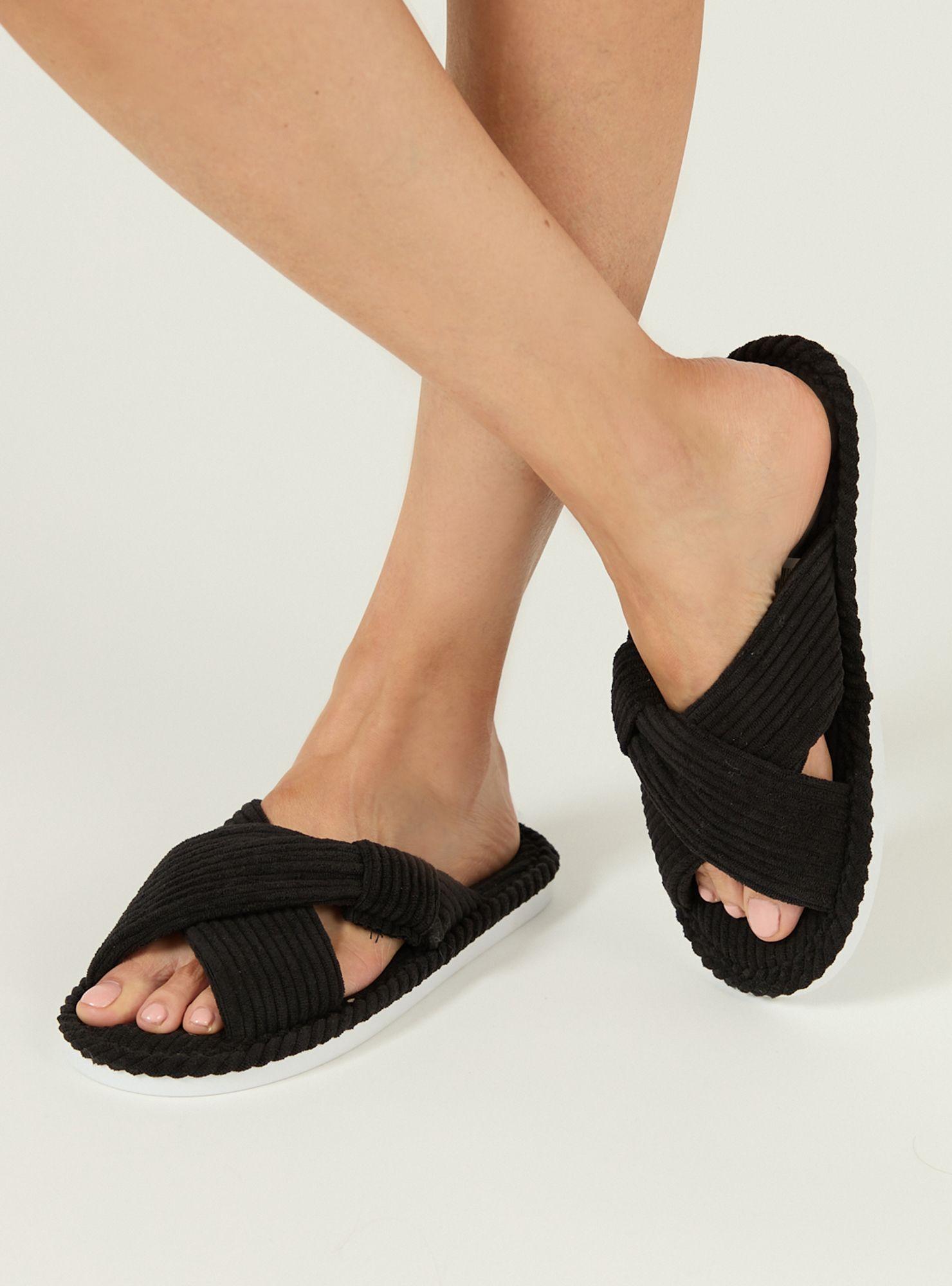 Pantufla de Mujer Zapatilla Eve Negro-2