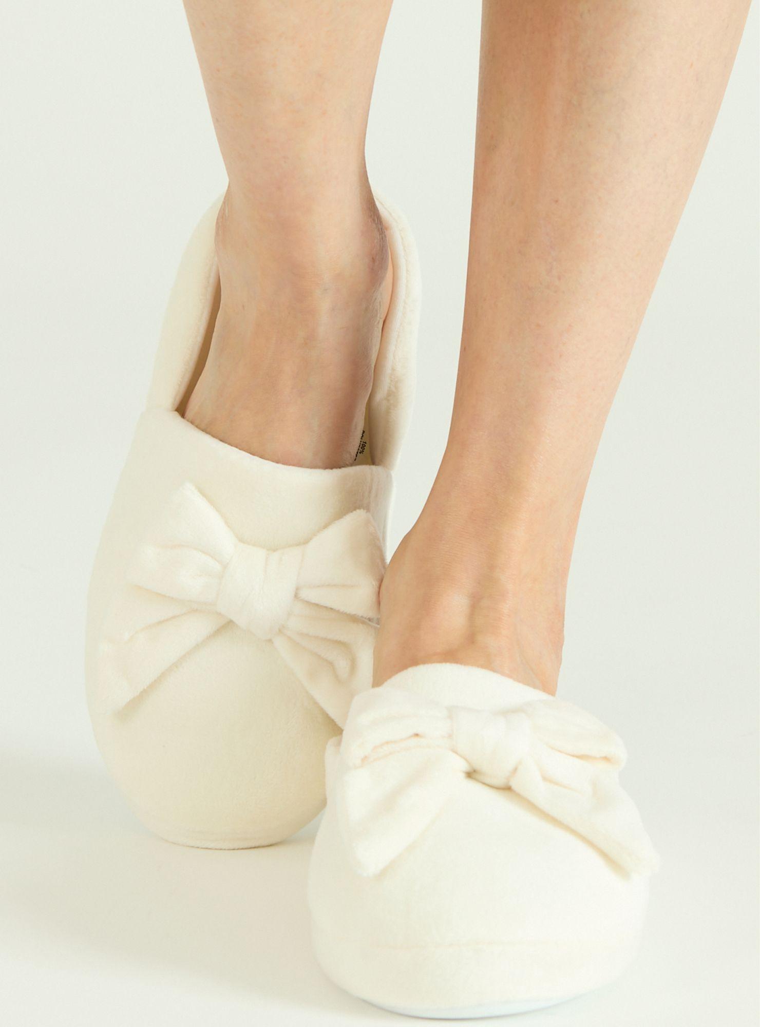 Zapatilla Ribbon Blanco-1