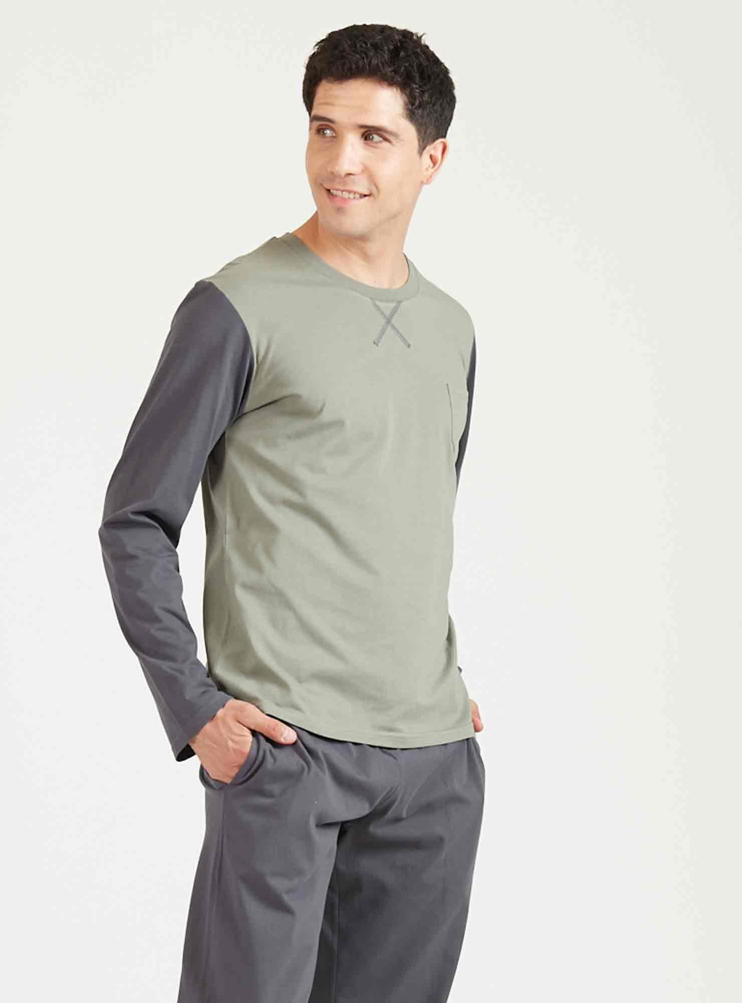 Pijama de hombre Tomas Verde-0