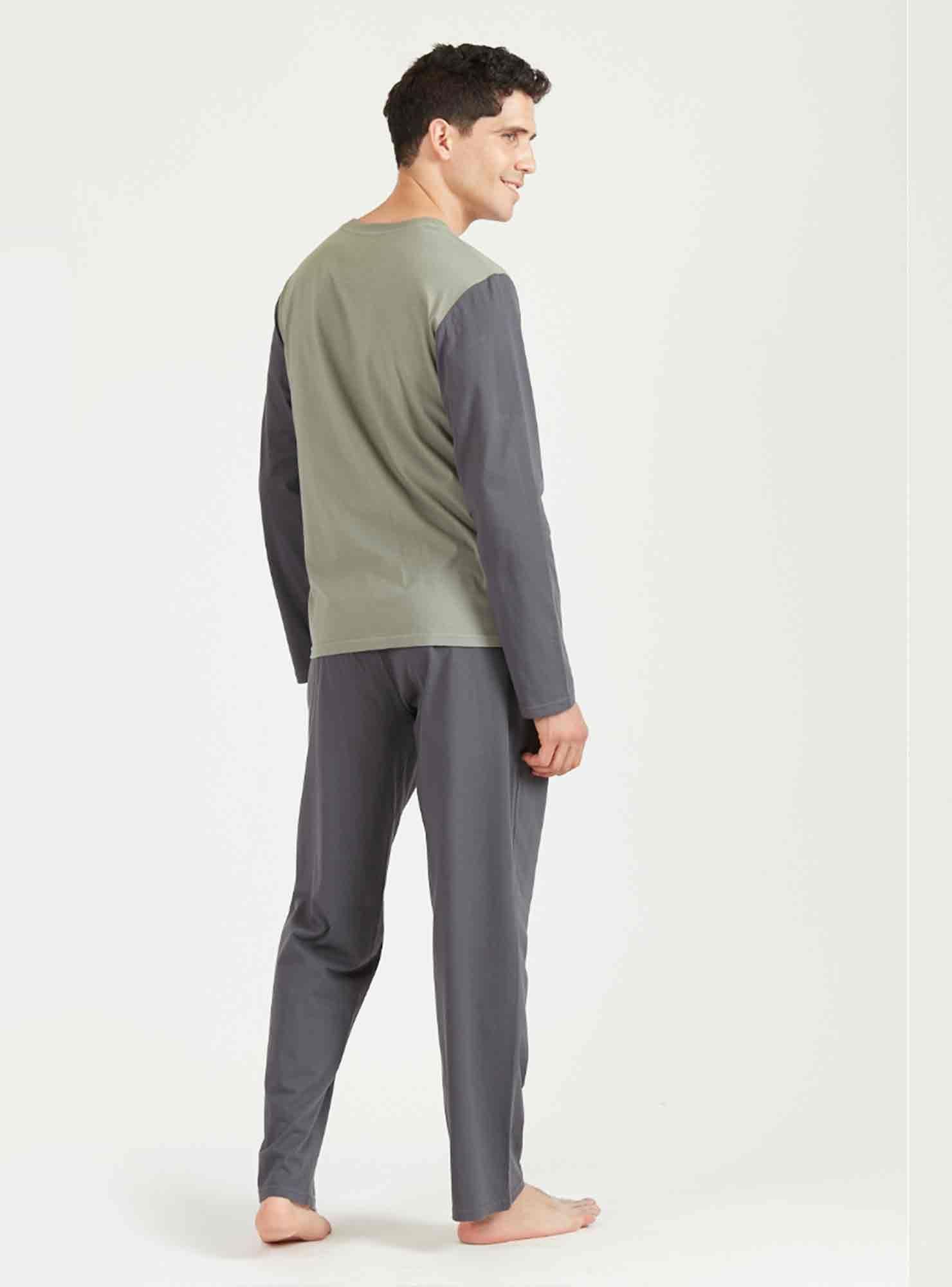 Pijama de hombre Tomas Verde-1
