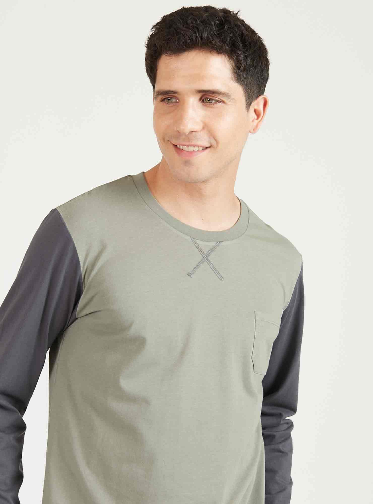 Pijama de hombre Tomas Verde-3