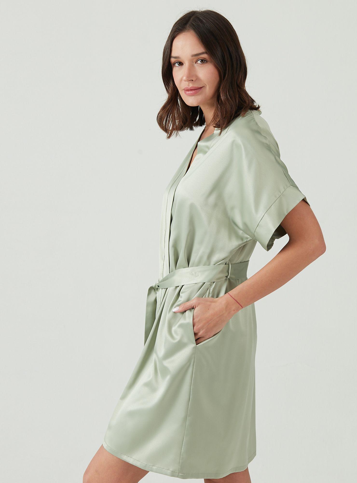 Bata Mini Satin Verde-2