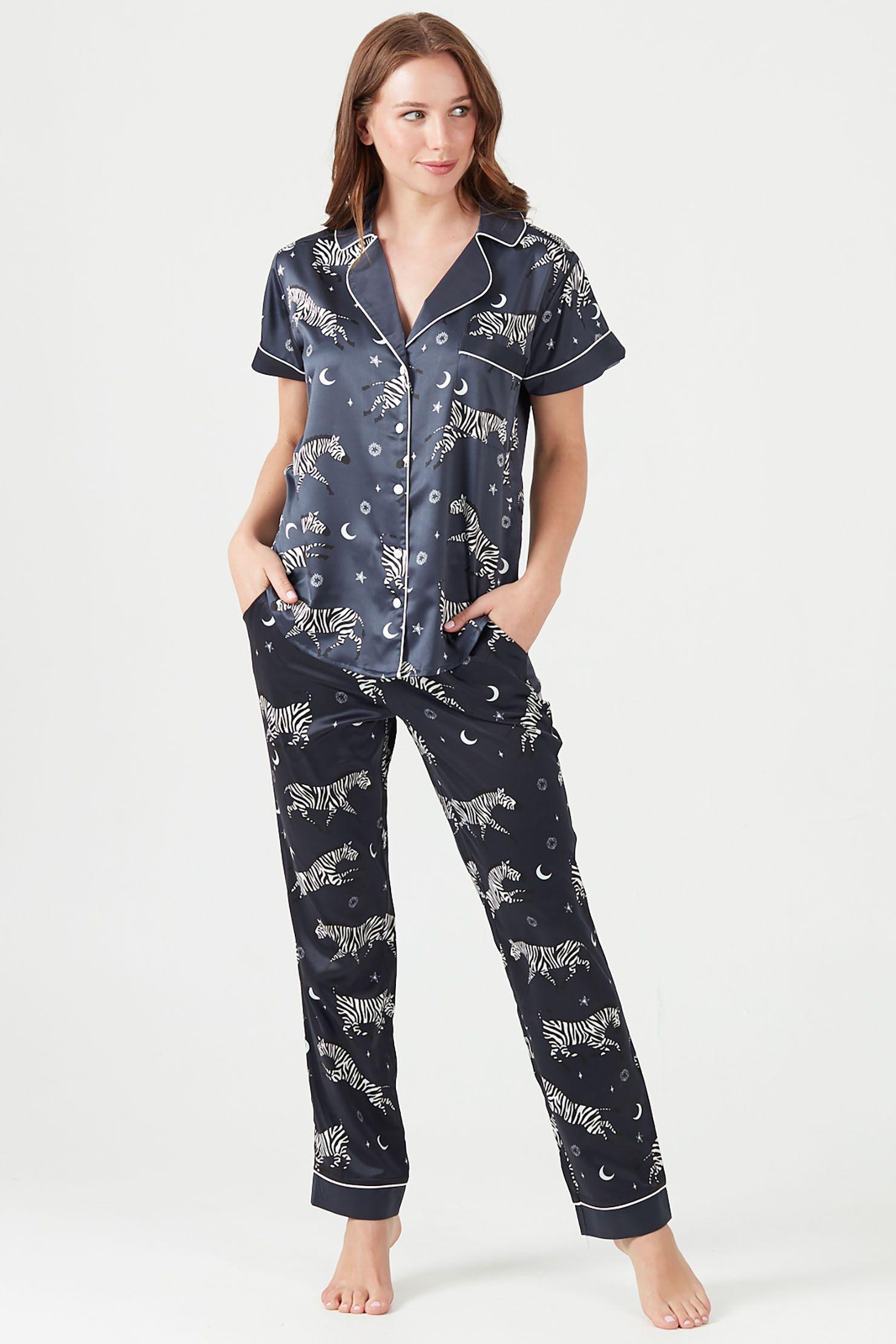 Pijama de mujer Roma Mc Azul-0