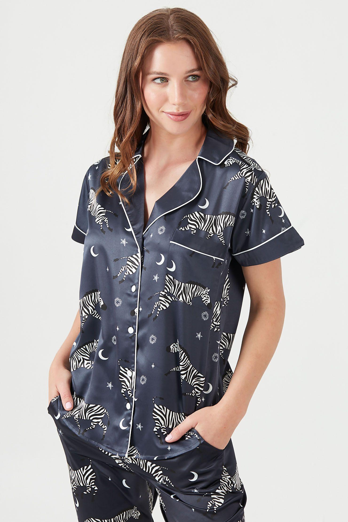 Pijama de mujer Roma Mc Azul-3