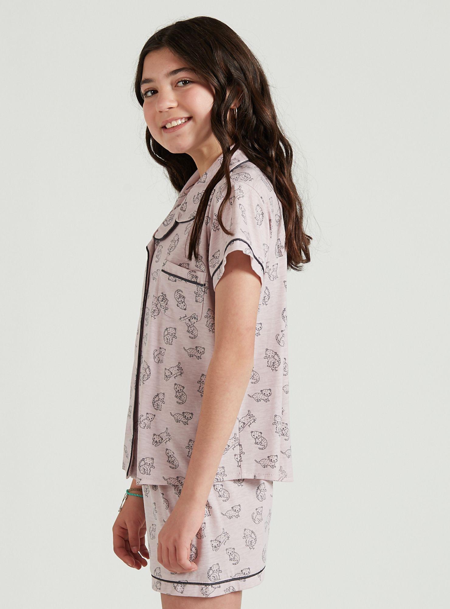 Pijama Lux Kids Rosado-1